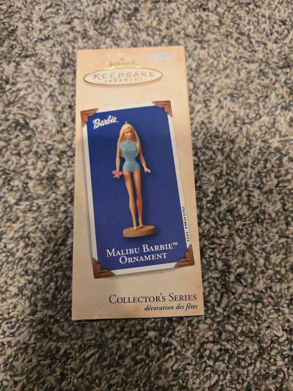 Hallmark Malibu Barbie Christmas Ornament 2003